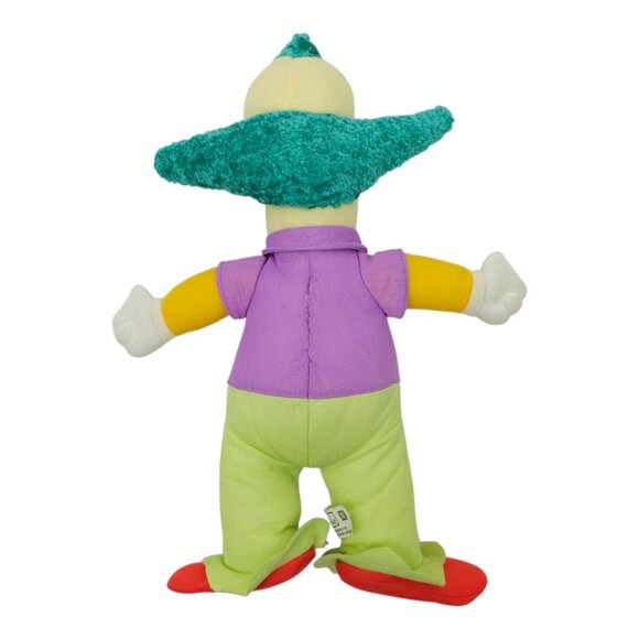 The Simpsons Krusty The Clown Plush 16" Stuffed Toy 2005 NANCO 20th Century Fox - Picture 4 of 14